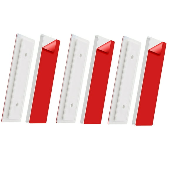 Gymnture 3pcs Self Adhesive Shelf Brackets for Cable Management and Wall Mount