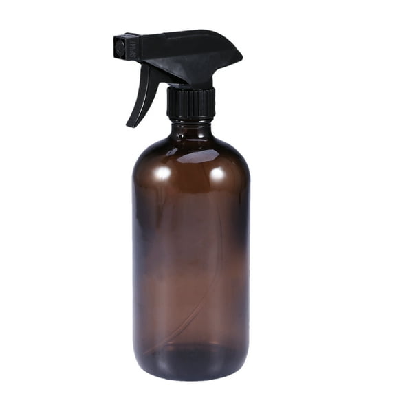 Gymnture 500ml Amber Glass Spray Bottle for Essential Oils and Cleaning Products