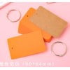 Gymnture 50pcs Blank Paper Card Blank Memo Card Small Index Card Study Cards Cute Index Cards Small Card Blank Cards Flash Cards For Studying