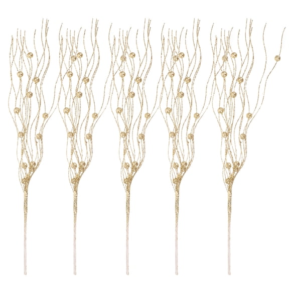 Gymnture 5Pcs Lifelike Stem Twig Simulated Plant Decorative Branch Holiday Ornaments