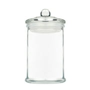 Gymnture 750ml Glass Apothecary Jars for Bathroom Storage