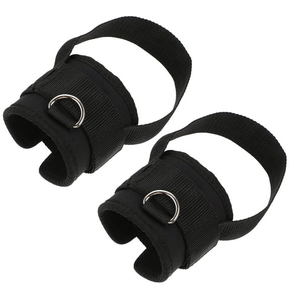 Gymnture Adjustable Ankle Straps for Cable Machines - Gym Accessories