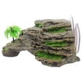 Gymnture Aquarium Tortoise Platform Aquarium Resin Turtle Sunning