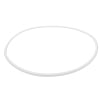 White Bar Stool Floor Protector Ring for Chair Use Rubber Nonslip Base Ring 1 Piece