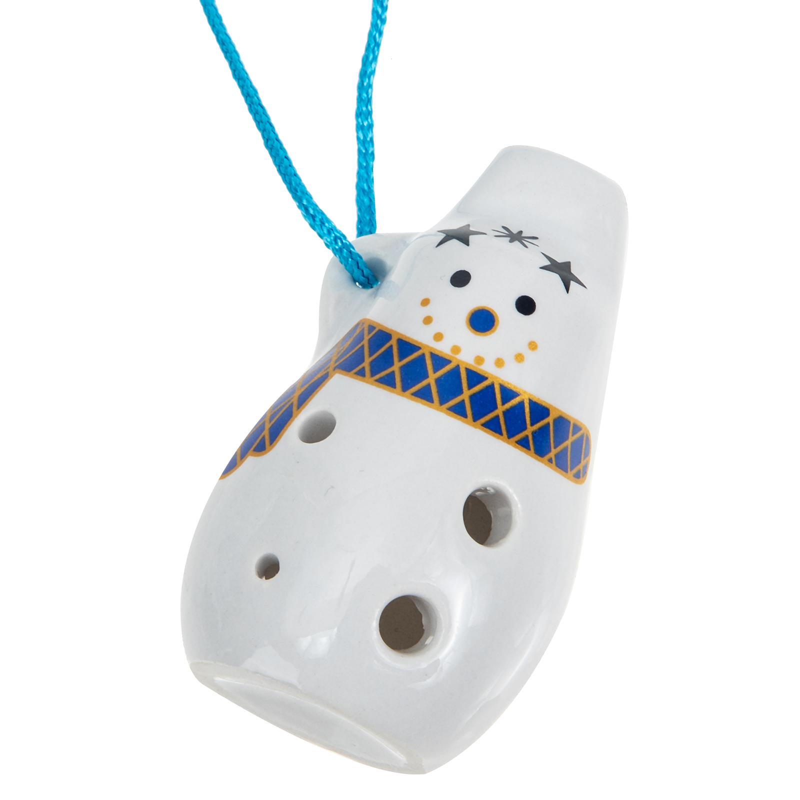 Gymnture Beginner Ceramic Ocarina Musical Instrument Children Soprano C Ocarina Instrument