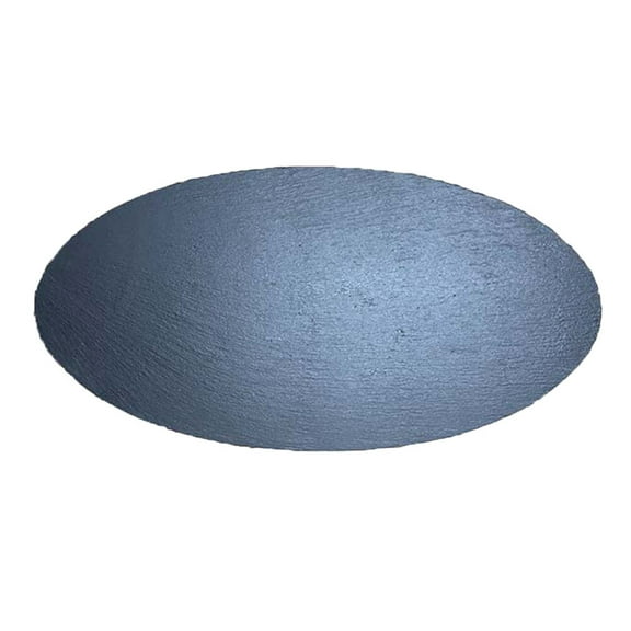 Gymnture Black Breakfast Tray with Oval Slate Board for Appetizers and Meats