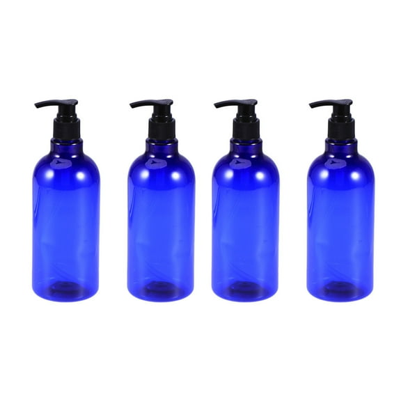 Gymnture Blue Lotion Dispenser Pump Bottle - Multipurpose (4pcs)
