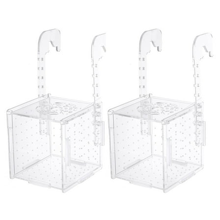 LABSERRON Ornamental Fish Incubator Improve Juvenile Fish Survival Rate 2Pcs 3.93X3.93X4.33In