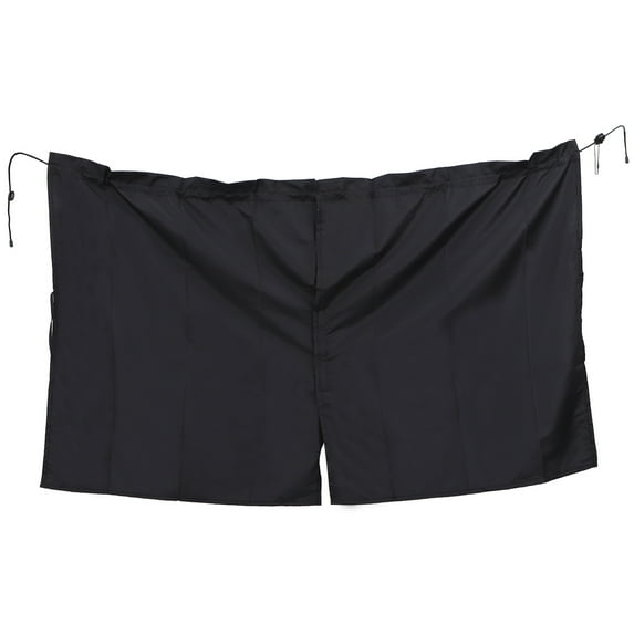 LABSERRON Privacy Car Curtains Black 1 Set 130x80cm