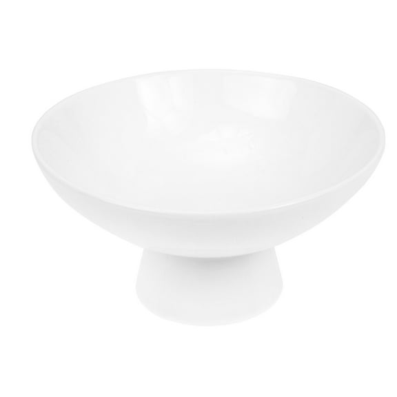 Gymnture Ceramic Footed Fruit Bowl Dessert Stand Snacks Holder