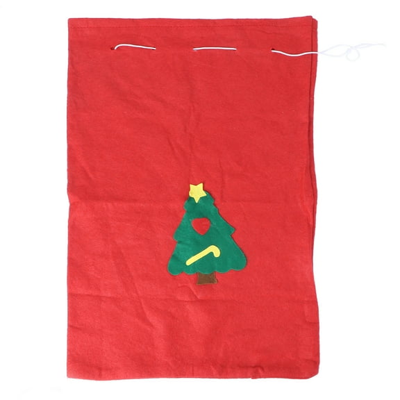 Gymnture Christmas Santa Sack Drawstring Candy Gift Bags 40x60cm Random Pattern