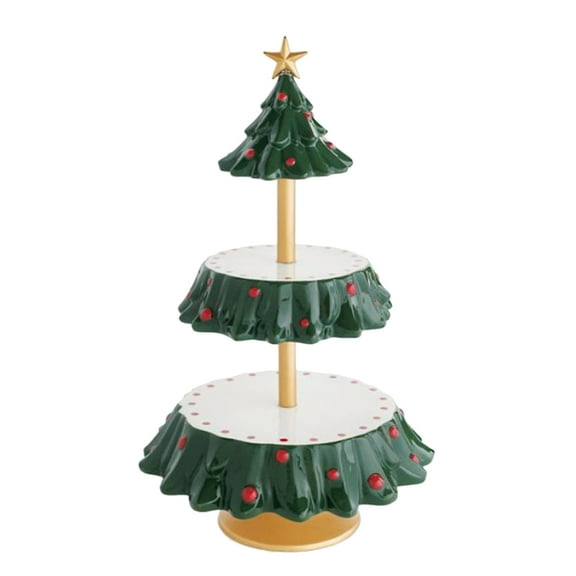 Gymnture Christmas Tree Dessert Stand for Party Wedding Home Decoration