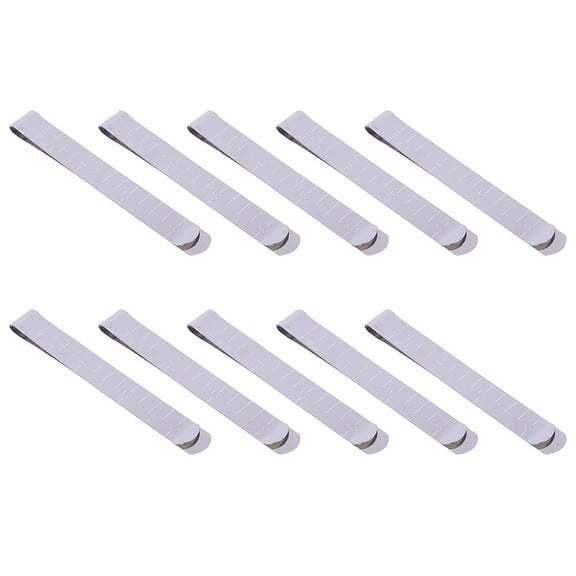 Gymnture Clips Hemming Sewing Quilting Rulers Ruler Measurement Fabric Supplies Hand Quilling Pants Metal Bulk Tape Iron Tools