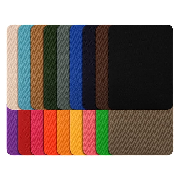Gymnture Colorful Patches Sweater Clothes Patches Kit Sweater Shirt Elbow Fabric DIY Applique Accessories Patchwork Stickers