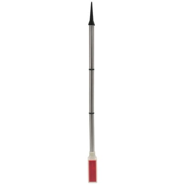 Gymnture Double Sided Red Reflective Fiberglass Driveway Marker for Night Visibility