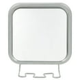 thumbnail image 1 of Gymnture Fogless Shower Mirror with Suction Cup & Hooks (Silver), 1 of 10