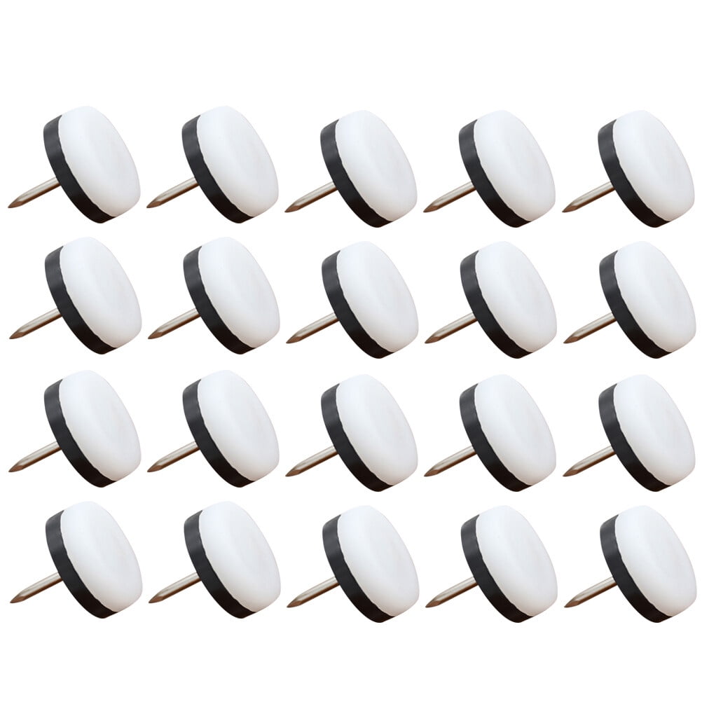 BYRUWEI 12-Pack Chair Glides - Replacement Leg Pads For Furniture Feet, Floor Protectors