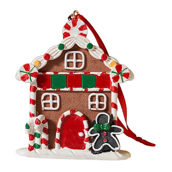Gymnture Gingerbread Christmas Ornaments Resin Man Tree Decor