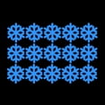 thumbnail image 1 of LABSERRON Snowflake Stickers White PVC Removable Decorative for Window 1Pc 11.8X7.9X0.04In, 1 of 10