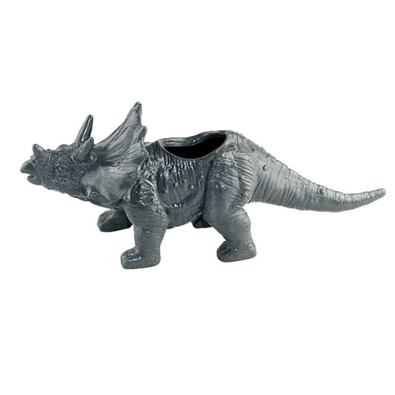 Gymnture Grey Pot Cartoon Planter for Home Office Gardening