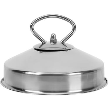 Gymnture Griddle Accessories Steaming Dome Cover Stainless Steel 16cm