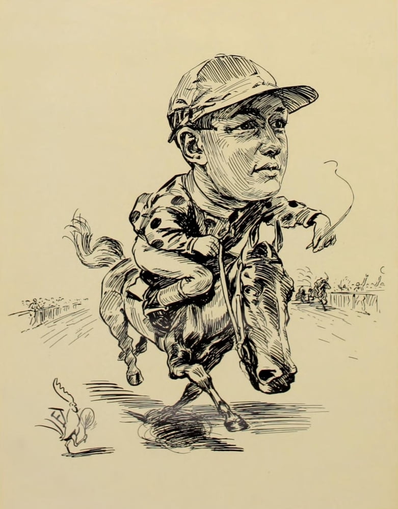 Turf In Caricature