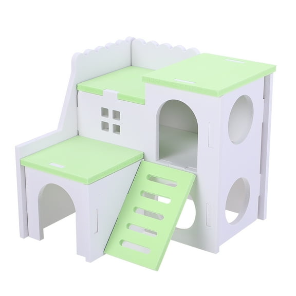 Gymnture Hamster House Woodencage Sleepingguinea Small Animals Pet Rat Hedgehog Playground Bedhideaway Slide