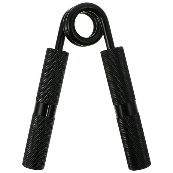FRCOLOR Black Metal Hand Gripper for Fitness to Improve Strength of Hands Wrists Fingers and Forearms