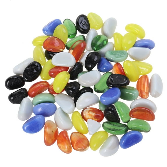 Gymnture Home Aquarium Gravel Decorative Stones - 500g Colorful Sand