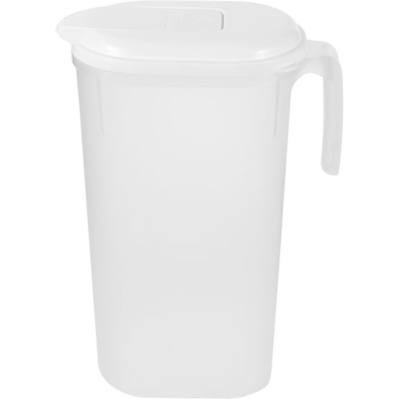 Gymnture Large Capacity Plastic Water Pitcher with Handle and Lid - 2500ml