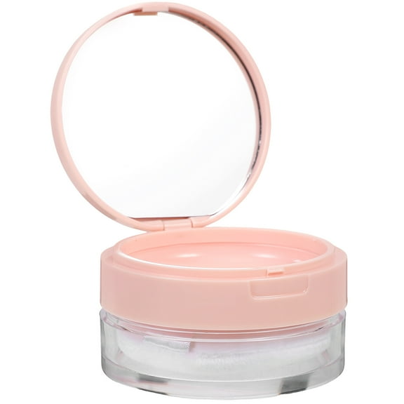 Gymnture Loose Powder Container with Puff for DIY Makeup Case