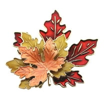 Gymnture Maple Leaf Brooch Jewelry Lapel Pin - Assorted