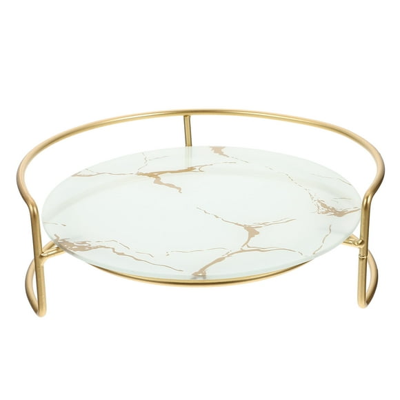 Gymnture Marble Vanity Tray Organizer for Bathroom Countertop & Shower