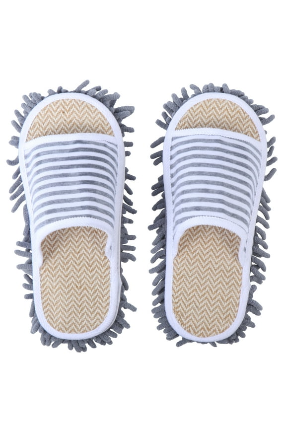 Mop Slippers Washable Microfiber Floor Cleaner Shoes