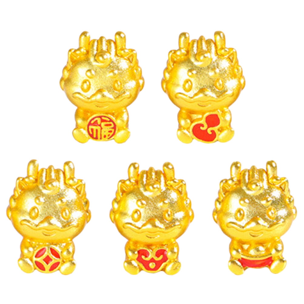 Gymnture New Year's Day 2024 Dragon Statue Chinese Zodiac Fengshui