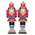 thumbnail image 1 of Gymnture Nutcracker Rhinestone Earrings Christmas Earrings Nutcracker Soldier Shaped Earrings Cute Holiday Ornament For Holiday Party Favor, 1 of 11