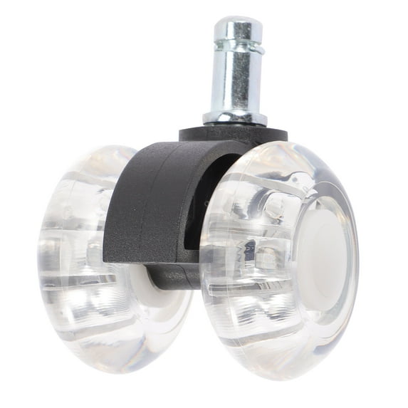 Gymnture Office Chair Caster Wheels - Smooth Rolling Twin Bearing Replacement