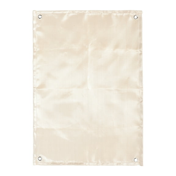 Gymnture Outdoor Rug 4x6 Fire Mat Heat Resistant Deck Protector for Grill, Smoker - Khaki