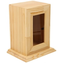 Gymnture Pet Ashes Keepsake Box: Wooden Memorial Urn for Dogs & Cats
