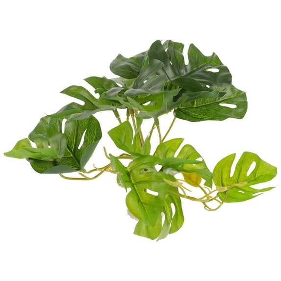 Reptile Terrarium Plant Fake Plant Decor Reptile Plant Aquarium Decoration Artificial Plant Ornament