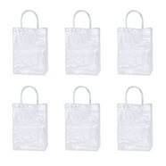 12 Pcs Pack | Small Kraft Bags Party Favor Goodie Bags With Handles U2013 Yellow