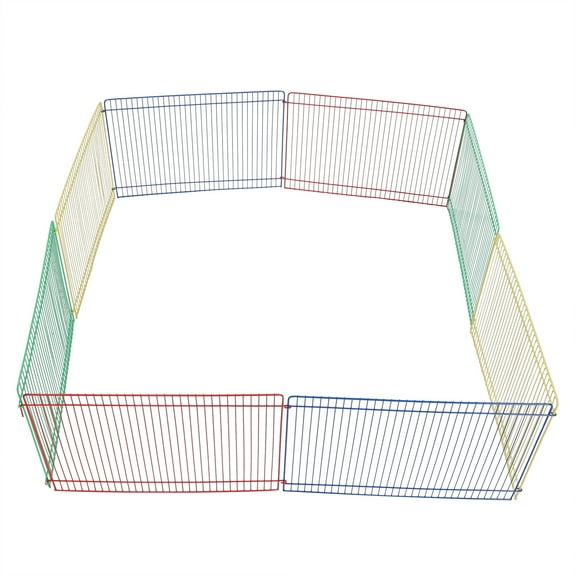 Gymnture Small Pen Animal Play Fence Playpenpet Guinea Foldable Yard Rabbit Folding Hamster Pen Indoor Anti Escape Exercise