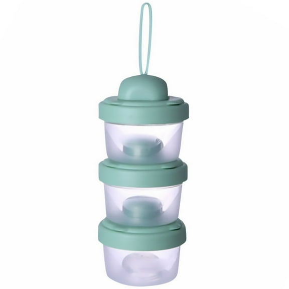 Gymnture Stackable Milk Powder Dispenser Snack Container for Travel & Home