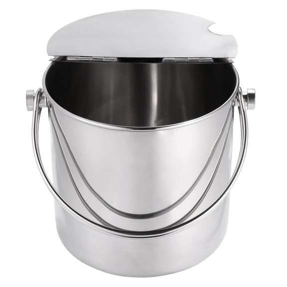 Gymnture Stainless Steel Fridge Container with Lid and Handle (2L)