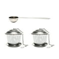 thumbnail image 1 of Gymnture Stainless Steel Tea Infusers with Drip Trays - 2 Pack, 1 of 10