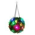 thumbnail image 1 of Gymnture Topiary Solar Hanging Light: LED Grass Lamp for Garden Decor, 1 of 10