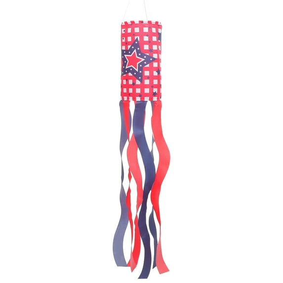 LABSERRON Wind Direction Flag US Flag Wind Sock Polyester 1Set 39.3x6in