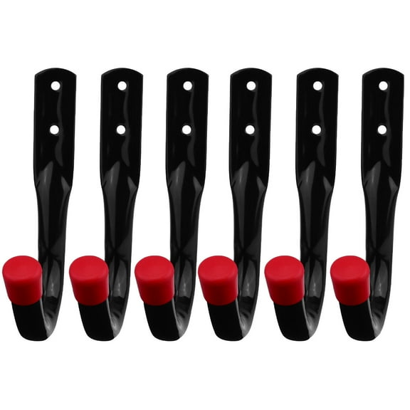 Gymnture Wall Bike Hook Hanger Hooks Hanging Storage Duty Rack Mount Garage Heavy Hangers Utility J Holder