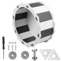 Gymnture Wall Mounted Silent Running Wheel for Small Pets Hamsters Gerbils Mice