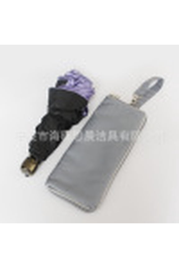 Grey Water Resistant Umbrella Case with Absorbent Fabric for Portable Outdoor Storage